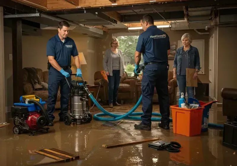 Basement Water Extraction and Removal Techniques process in Milan, IN